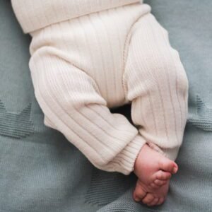 pantalon en tricot laine bébé 1