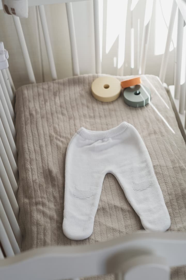 Pantalon en tricot coton pour bébé