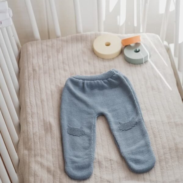 Pantalon en tricot coton pour bébé