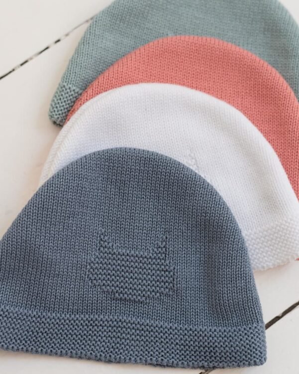 bonnets en tricot pour bébé