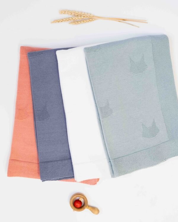 couverture en tricot pour bébé