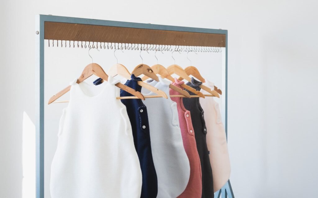 gigoteuse pour bébé en tricot