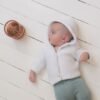 manteaux en tricot pour bébé blanc 2