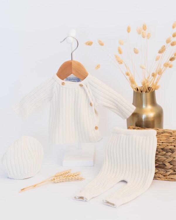 lot vêtement bébé tricot made in france