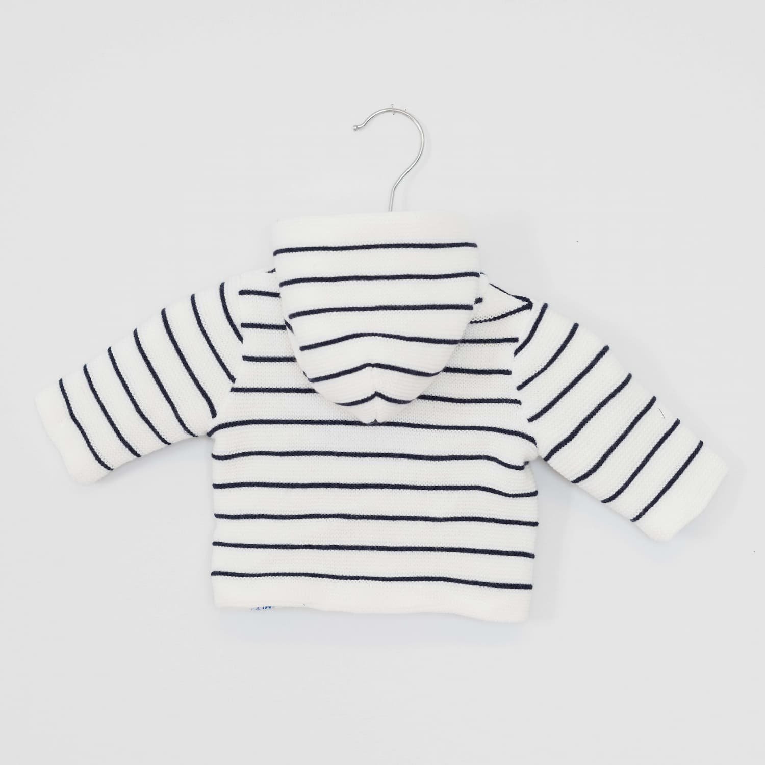 veste marine tricot bébé