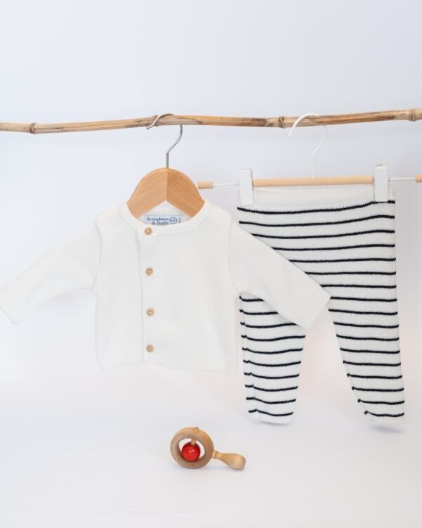 ensemble en laine bébé mixte