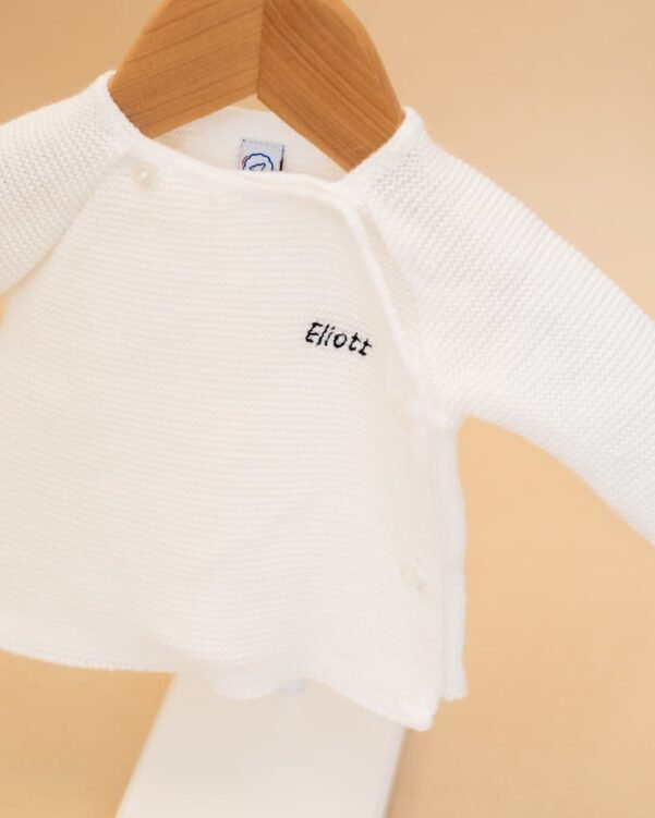 Brassière bébé avec prénom