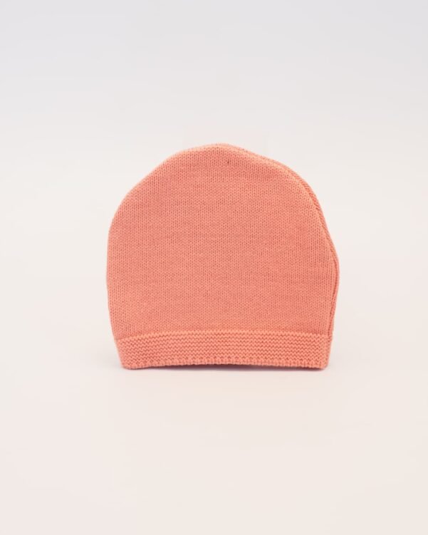 bonnet rose coton bébé