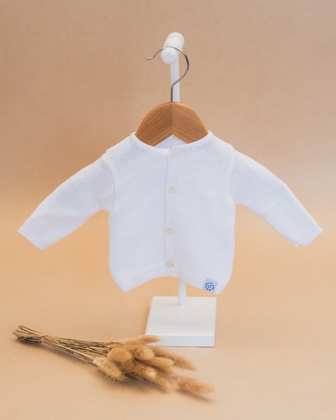 Gilet coton bio pour bébé - La Manufacture de Layette