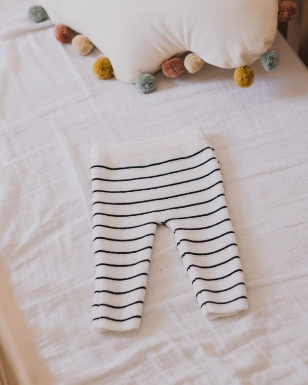 pantalon bébé mariniere