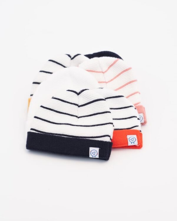 bonnet pour bébé à revert