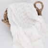 couverture crochet en coton