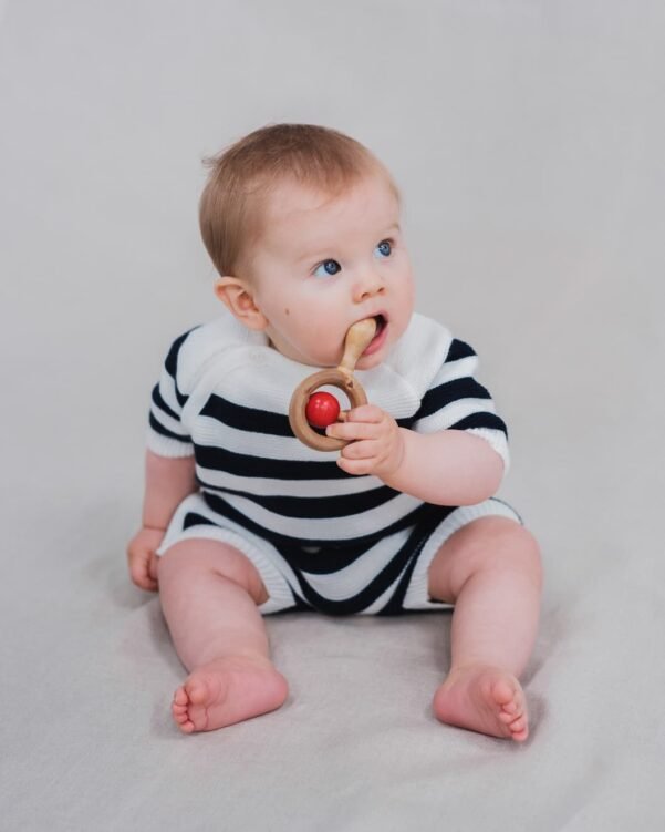combi short bébé printemps ete