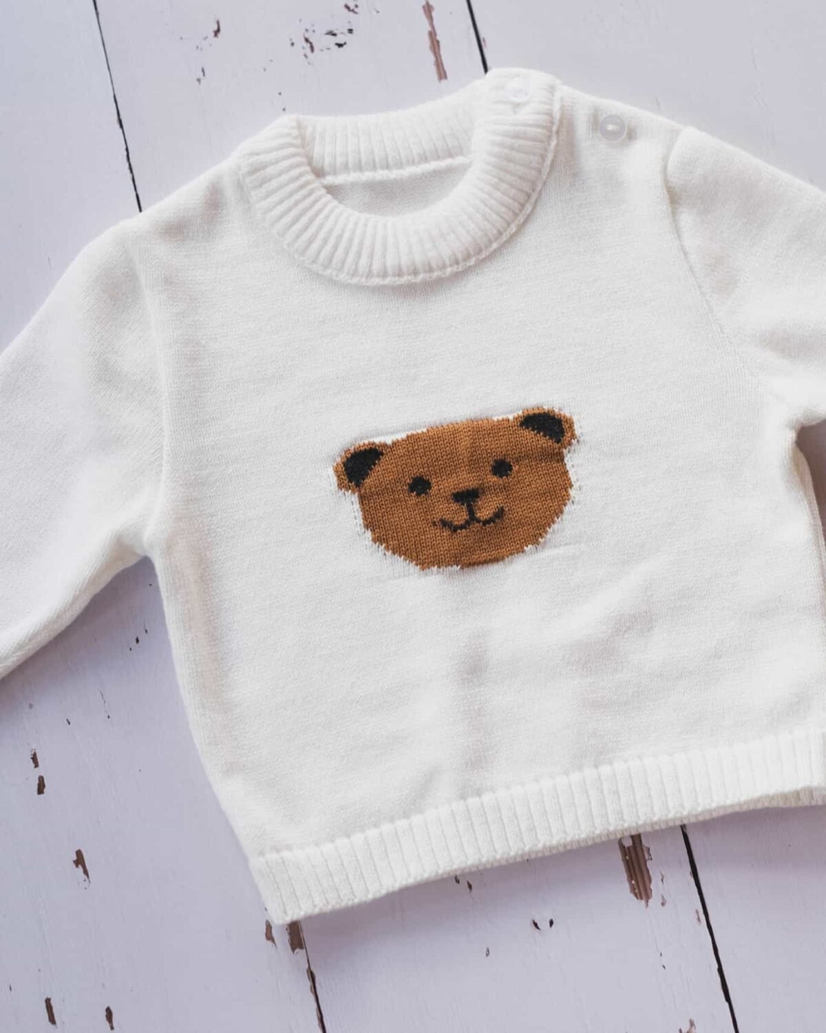 pull bebe enfant en coton ourson (2)