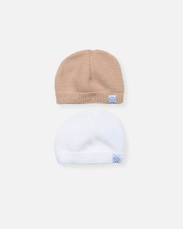 Lot de 2 bonnets