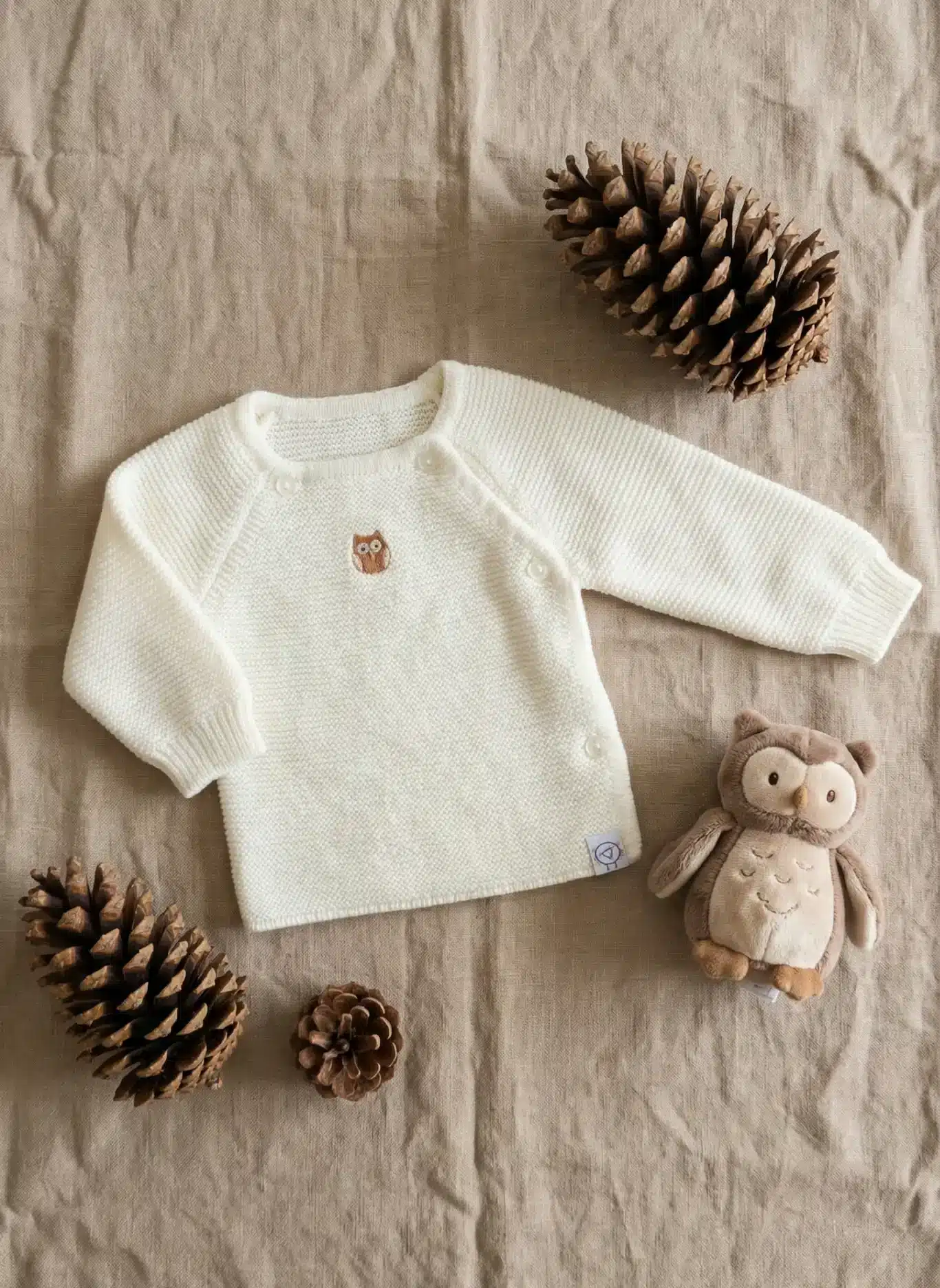 brassière bébé broderie animal